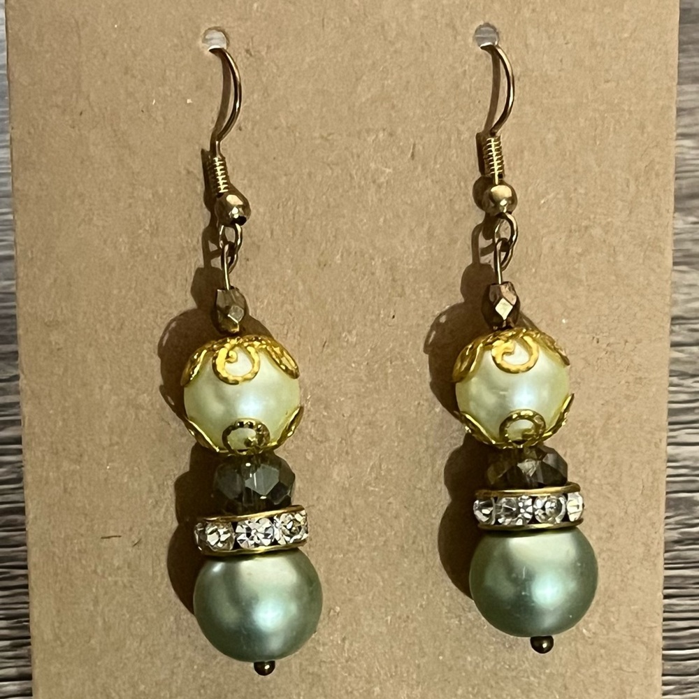 Hand-Made Drop Earrings
